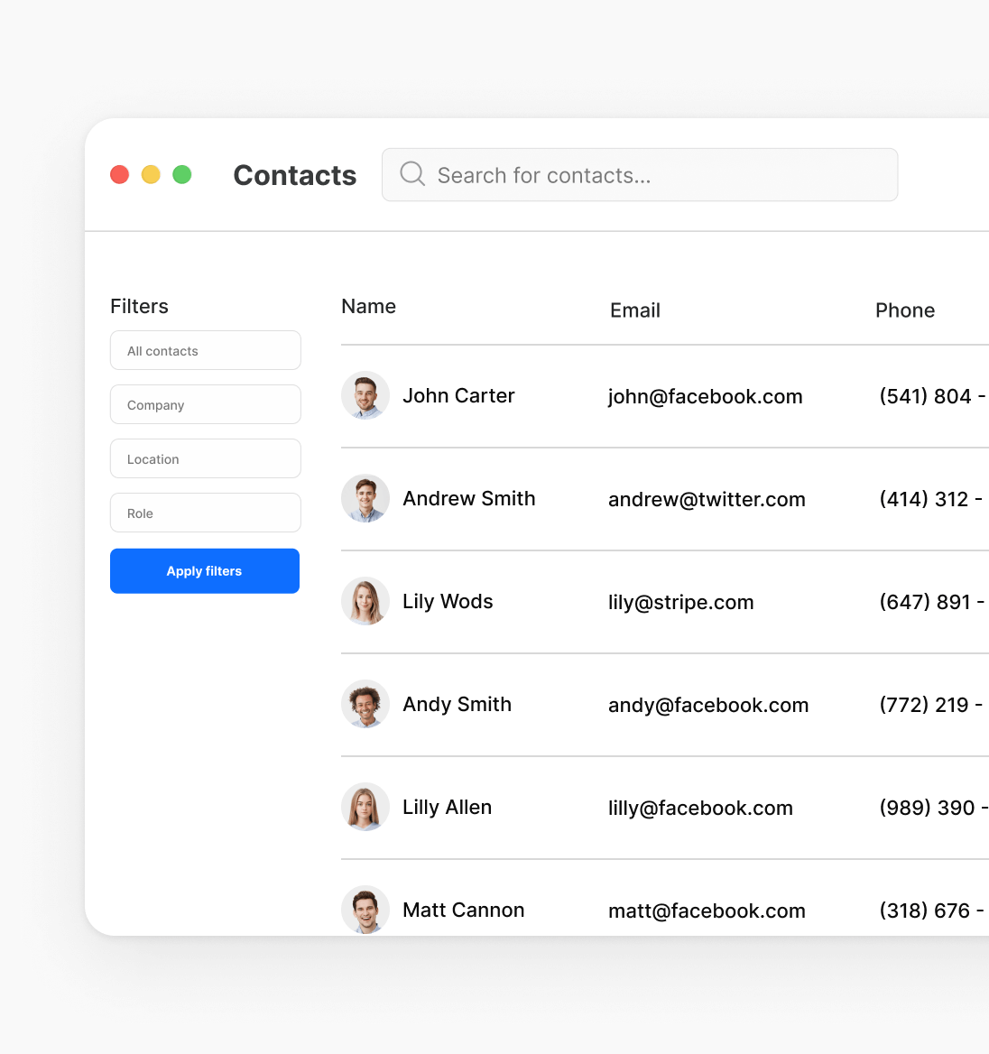 Customer Data In One Place - Human X Webflow Template